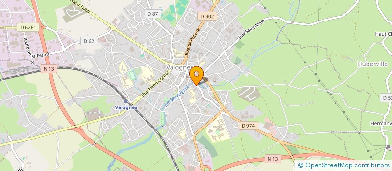 localisation de l'entreprise SYNDICAT DE COPROPRIETAIRES  VALOGNES