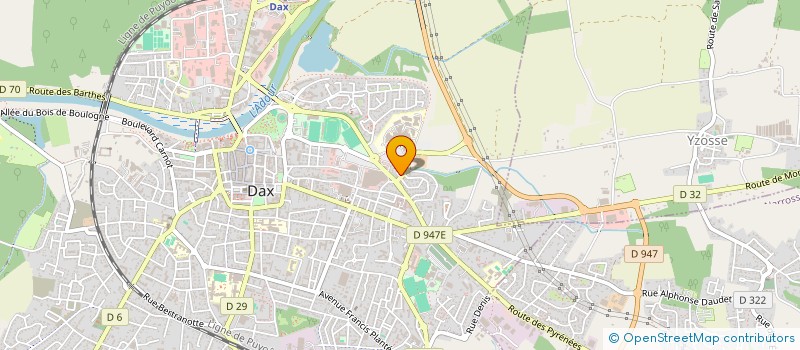 localisation de l'entreprise SYNDICAT DE COPROPRIETAIRES  DAX