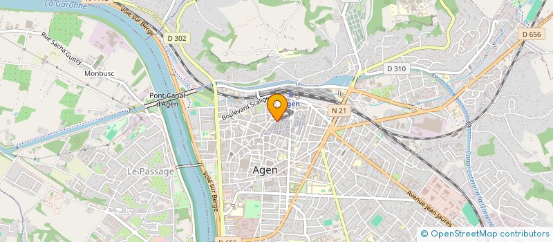 localisation de l'entreprise SYNDICAT DE COPROPRIETAIRES  AGEN