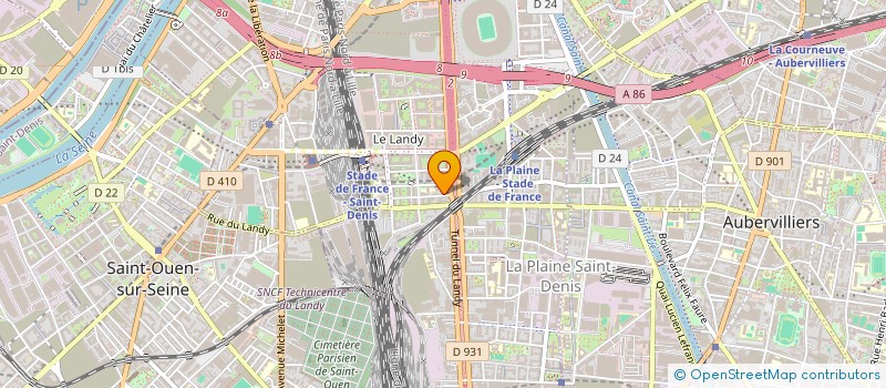 localisation de l'entreprise SYNDICAT DE COPROPRIETAIRES  SAINT-DENIS