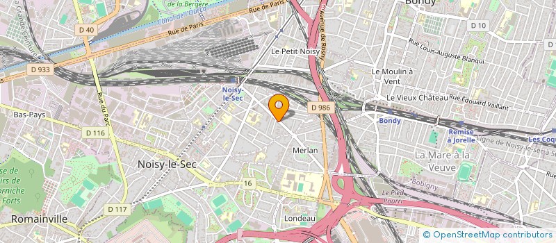 localisation de l'entreprise SYNDICAT DE COPROPRIETAIRES à NOISY-LE-SEC