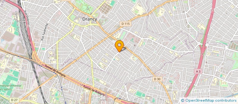 localisation de l'entreprise SYNDICAT DE COPROPRIETAIRES  DRANCY