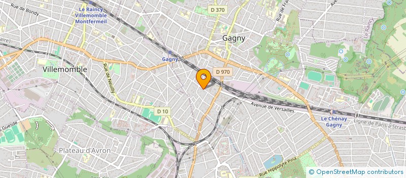 localisation de l'entreprise SYNDICAT DE COPROPRIETAIRES à GAGNY