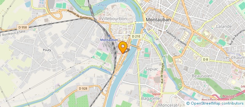 localisation de l'entreprise SYNDICAT DE COPROPRIETAIRES  MONTAUBAN