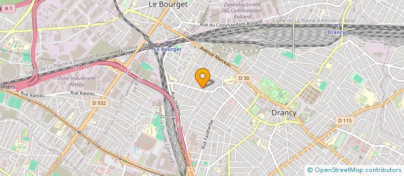 localisation de l'entreprise SYNDICAT DE COPROPRIETAIRES  DRANCY