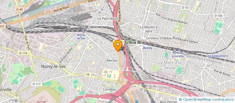 localisation de l'entreprise SYNDICAT DE COPROPRIETAIRES à NOISY-LE-SEC