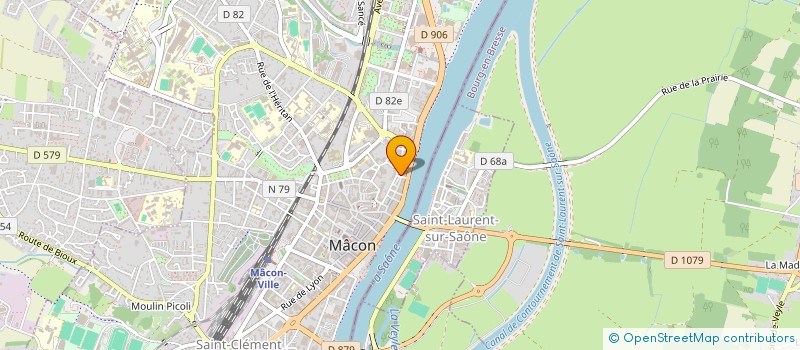 localisation de l'entreprise SYNDICAT DE COPROPRIETAIRES à MACON