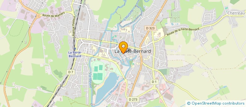 localisation de l'entreprise SYNDICAT DE COPROPRIETAIRES  LA FERTE-BERNARD