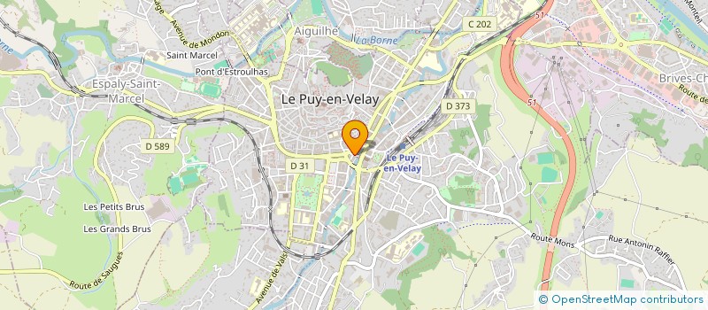 localisation de l'entreprise SYNDICAT DE COPROPRIETAIRES 6-8 CARMES  LE PUY-EN-VELAY