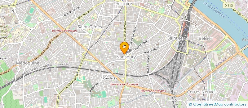 localisation de l'entreprise SYNDICAT DE COPROPRIETAIRES 6 RUE TERRASSON  BORDEAUX