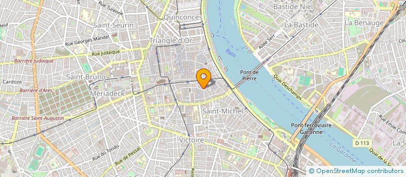 localisation de l'entreprise SYNDICAT DE COPROPRIETAIRES 7 RUE BUHAN BORDEAUX  BORDEAUX