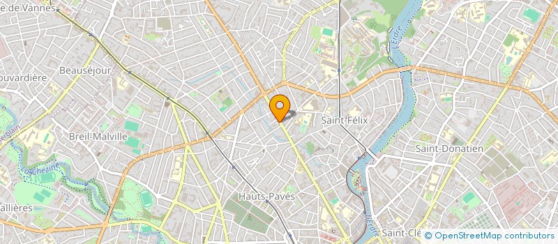 localisation de l'entreprise SYNDICAT DE COPROPRIETAIRES  NANTES
