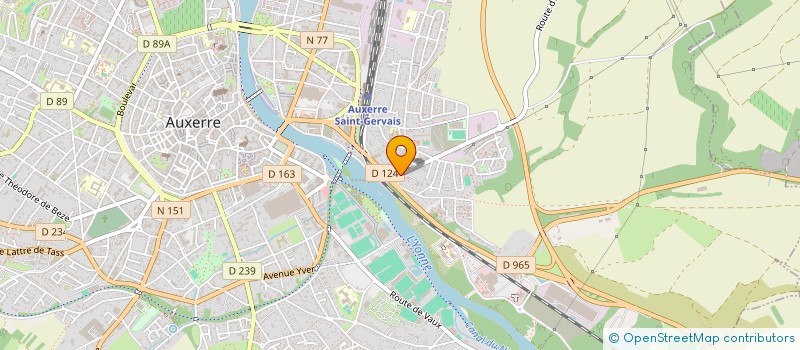 localisation de l'entreprise SYNDICAT DE COPROPRIETAIRES à AUXERRE