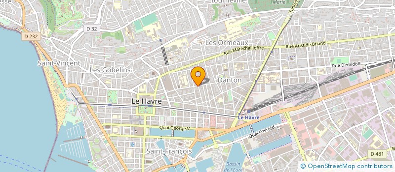 localisation de l'entreprise SYNDICAT DE COPROPRIETAIRES A.FRANCE à LE HAVRE