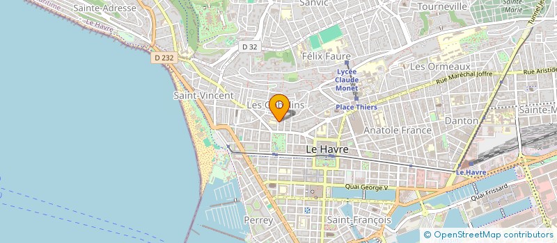 localisation de l'entreprise SYNDICAT DE COPROPRIETAIRES A MARANDE à LE HAVRE