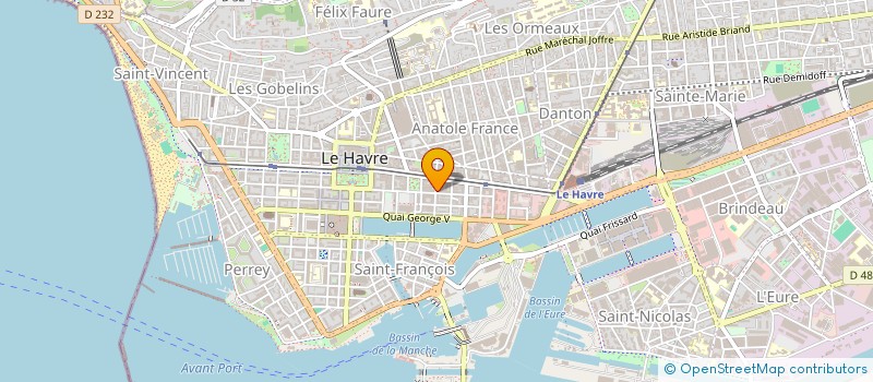 localisation de l'entreprise SYNDICAT DE COPROPRIETAIRES ANFRAY à LE HAVRE