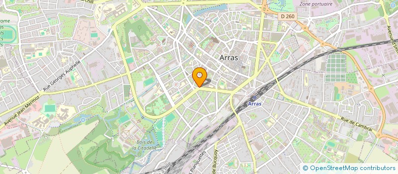 localisation de l'entreprise SYNDICAT DE COPROPRIETAIRES BD CARNOT à ARRAS
