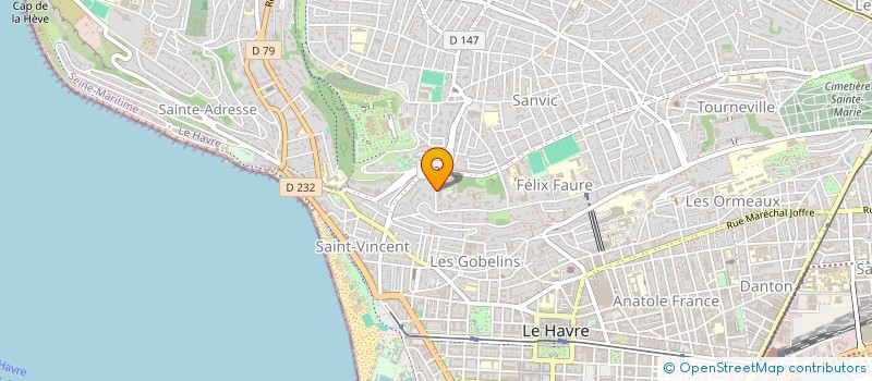 localisation de l'entreprise SYNDICAT DE COPROPRIETAIRES BELLA VISTA à LE HAVRE