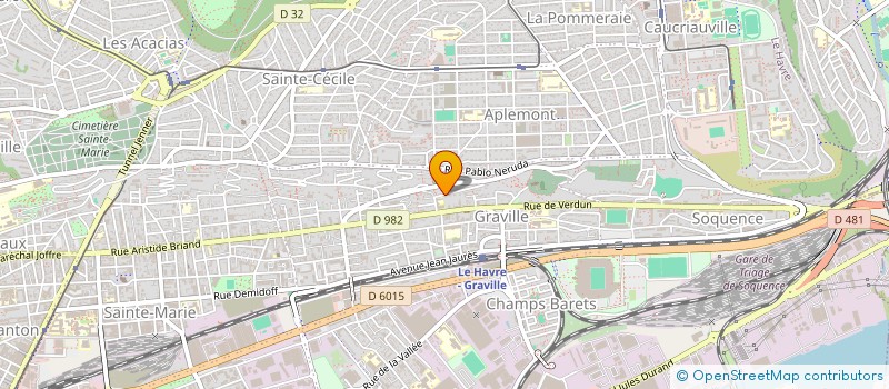 localisation de l'entreprise SYNDICAT DE COPROPRIETAIRES BOIS CODY à LE HAVRE