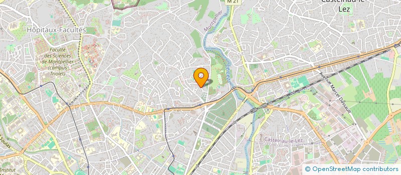 localisation de l'entreprise SYNDICAT DE COPROPRIETAIRES BRAGALOU à MONTPELLIER