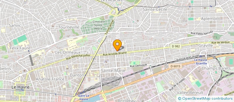 localisation de l'entreprise SYNDICAT DE COPROPRIETAIRES CHARLEMAGNE à LE HAVRE