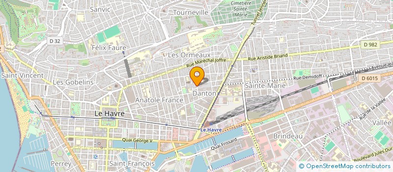 localisation de l'entreprise SYNDICAT DE COPROPRIETAIRES COLENTIN à LE HAVRE