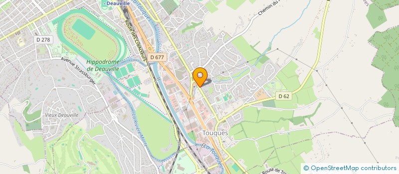 localisation de l'entreprise SYNDICAT DE COPROPRIETAIRES CONQUERANT 2  TOUQUES