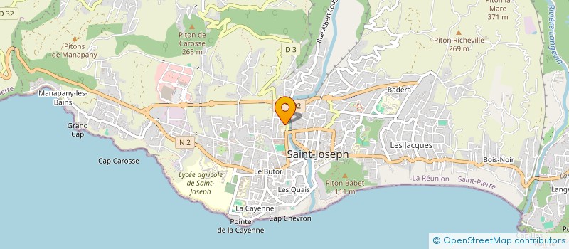 localisation de l'entreprise SYNDICAT DE COPROPRIETAIRES DE LA RESIDENCE ANEMONE à SAINT-JOSEPH