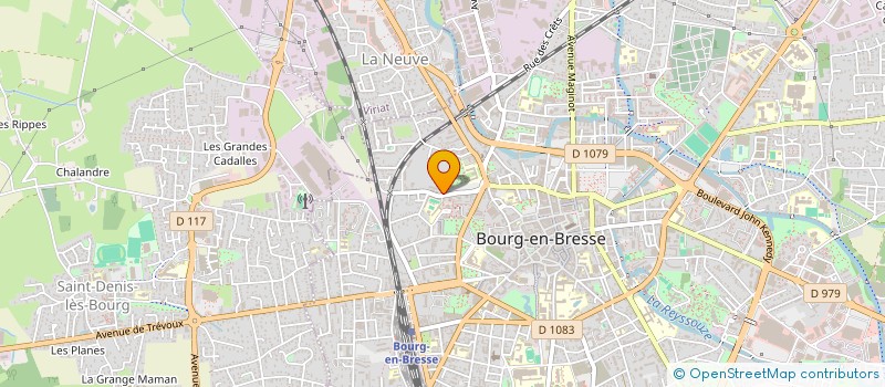 localisation de l'entreprise SYNDICAT DE COPROPRIETAIRES DU 14 RUE DU 23EME RI à BOURG-EN-BRESSE