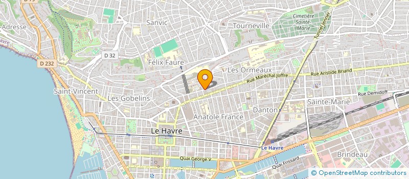 localisation de l'entreprise SYNDICAT DE COPROPRIETAIRES FLAUBERT à LE HAVRE