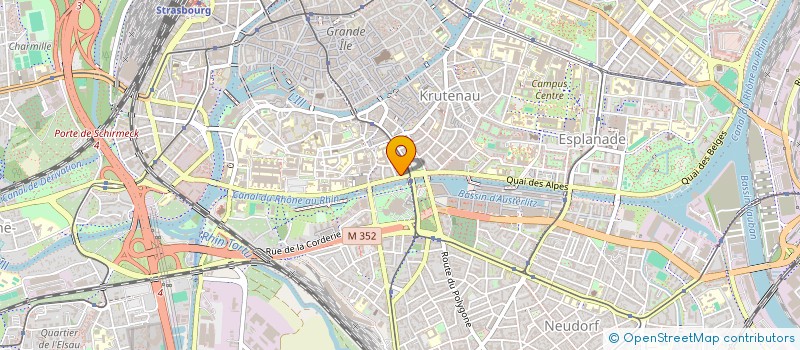 localisation de l'entreprise SYNDICAT DE COPROPRIETAIRES FUSTEL DE COULANGES à STRASBOURG