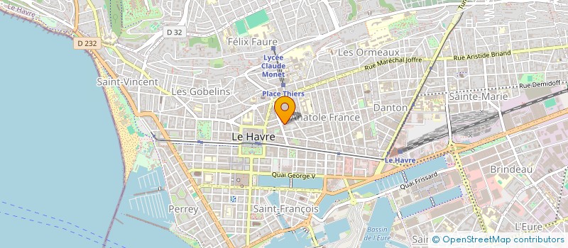 localisation de l'entreprise SYNDICAT DE COPROPRIETAIRES GRAND PAVOIS à LE HAVRE