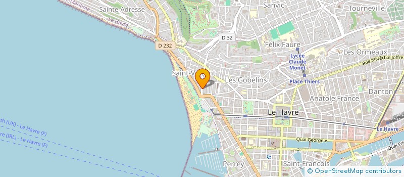 localisation de l'entreprise SYNDICAT DE COPROPRIETAIRES GUILLEMARD à LE HAVRE