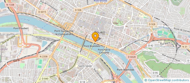 localisation de l'entreprise SYNDICAT DE COPROPRIETAIRES ILOT 1 à ROUEN