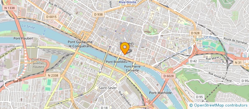 localisation de l'entreprise SYNDICAT DE COPROPRIETAIRES ILOT 11 à ROUEN