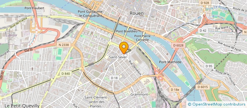 localisation de l'entreprise SYNDICAT DE COPROPRIETAIRES ILOT 219 E à ROUEN