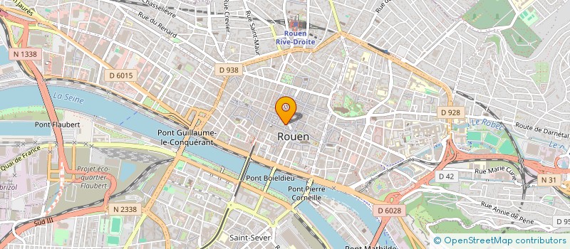 localisation de l'entreprise SYNDICAT DE COPROPRIETAIRES ILOT 38 à ROUEN