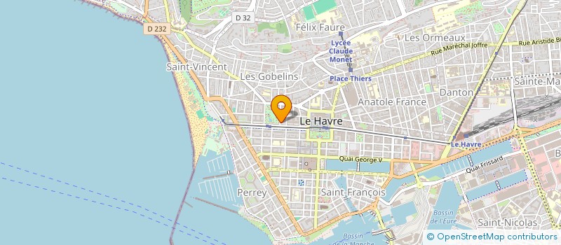 localisation de l'entreprise SYNDICAT DE COPROPRIETAIRES ILOT S 53 à LE HAVRE