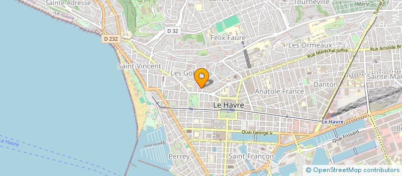 localisation de l'entreprise SYNDICAT DE COPROPRIETAIRES ILOT S39 BIS à LE HAVRE