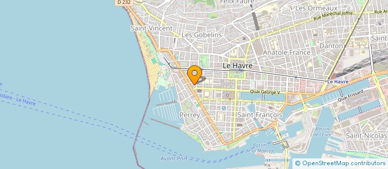 localisation de l'entreprise SYNDICAT DE COPROPRIETAIRES ILOT V 50 à LE HAVRE