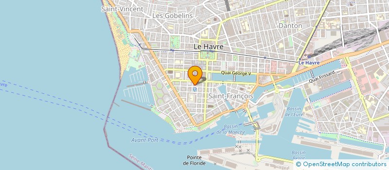 localisation de l'entreprise SYNDICAT DE COPROPRIETAIRES ILOT V 58 C à LE HAVRE