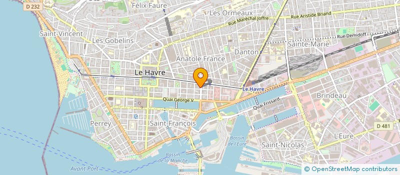 localisation de l'entreprise SYNDICAT DE COPROPRIETAIRES ILOT V11 à LE HAVRE