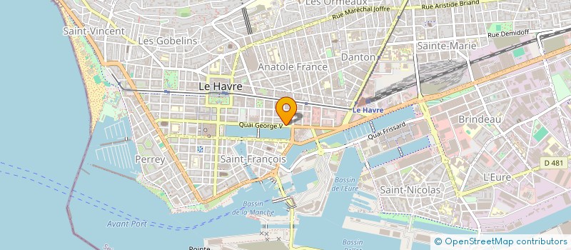 localisation de l'entreprise SYNDICAT DE COPROPRIETAIRES ILOT V27 à LE HAVRE