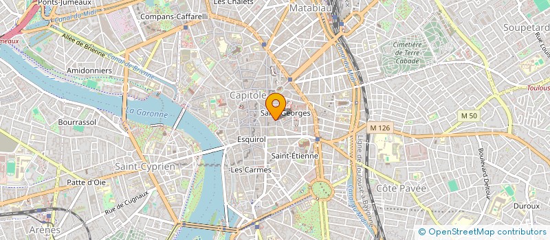 localisation de l'entreprise SYNDICAT DE COPROPRIETAIRES   IMMEU  TOULOUSE