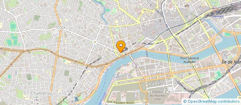 localisation de l'entreprise SYNDICAT DE COPROPRIETAIRES JOUBERT à NANTES