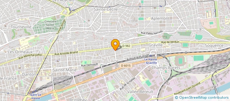 localisation de l'entreprise SYNDICAT DE COPROPRIETAIRES LE BALZAC à LE HAVRE