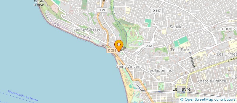 localisation de l'entreprise SYNDICAT DE COPROPRIETAIRES LE BELVEDERE à LE HAVRE