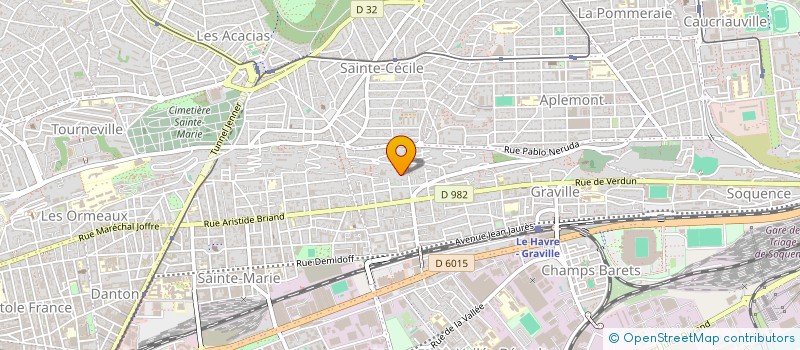 localisation de l'entreprise SYNDICAT DE COPROPRIETAIRES LE BOCAGE à LE HAVRE