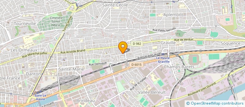 localisation de l'entreprise SYNDICAT DE COPROPRIETAIRES LE MAZARIN à LE HAVRE