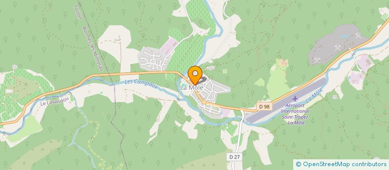 localisation de l'entreprise SYNDICAT DE COPROPRIETAIRES LE PHARE  COGOLIN